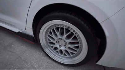Toyota wheel detail
